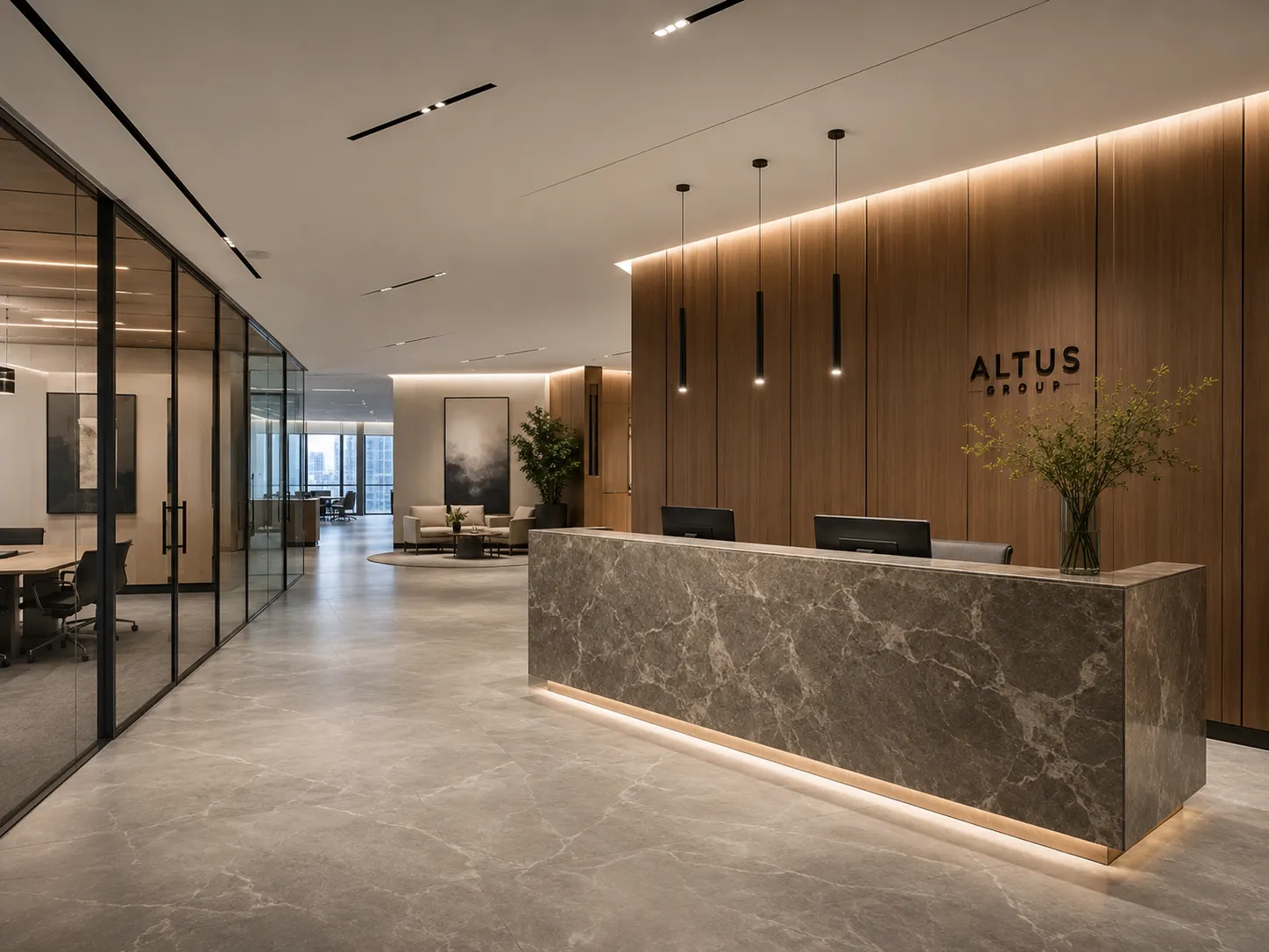 Office building material solution project